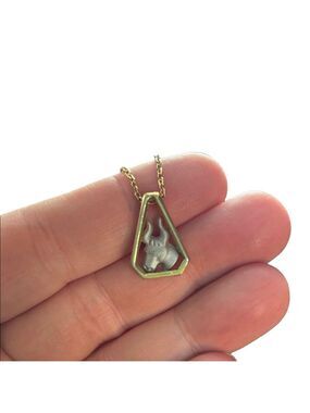 delicate Taurus bull necklace